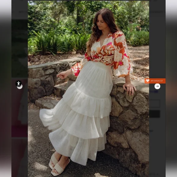 Flying Tomato Chic Purpose Tulle Skirt - Picture 6 of 7